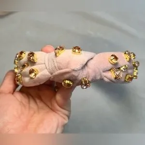 Lele Sadoughi | Accessories | Lele Sadoughi Pink Velvet  display picture 2